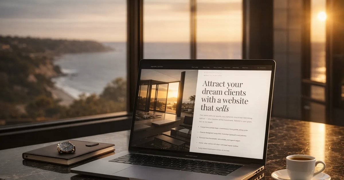 AgentCentric — luxury real estate web platform